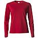 Basic-t L /s Lady Rosso M - Foto miniatura 1