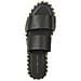 Flat Sandal Sandali Pelle Scarpe Donna Nero Eu 36, Fw0fw07931 Bds - Foto miniatura 3