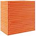Fioriera Giardino Marrone Cera 70x40x68,5cm Legno Massello Pino - Foto miniatura 6