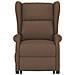 Lusso Casadino -  Poltrona Alzapersona Marrone In Tessuto - Foto miniatura 3