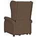 Lusso Casadino -  Poltrona Alzapersona Marrone In Tessuto - Foto miniatura 5