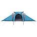 Tenda da Campeggio a Cupola per 4 Persone Blu Impermeabile - Foto miniatura 5