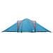 Tenda da Campeggio a Cupola per 4 Persone Blu Impermeabile - Foto miniatura 6