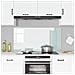 Schienale Cucina Bianco 120x60x0,6 cm in Vetro Temperato - Foto miniatura 3