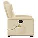 Poltrona Alzapersona Massaggiante Elettrica Crema in Tessuto - Foto miniatura 6