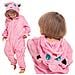 Pigiama Per Bambini Costume Kigurumi Onesie Jiggly Puff Pokemon Rosa 125-135 - Foto miniatura 1