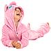 Pigiama Per Bambini Costume Kigurumi Onesie Jiggly Puff Pokemon Rosa 125-135 - Foto miniatura 3
