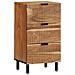 Mobiletto  40x33x75 cm in Legno Massello di Acacia - Foto miniatura 1