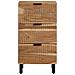 Mobiletto  40x33x75 cm in Legno Massello di Acacia - Foto miniatura 3