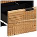 Mobiletto  40x33x75 cm in Legno Massello di Acacia - Foto miniatura 7