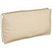 Cuscino per pallet per seduta/schienale beige 120x60x12 cm in tessuto Oxford - Foto miniatura 1