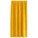 Tende con tende 2 pcs giallo senape 140 x 175 cm Velluto - Foto miniatura 3