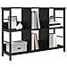 Libreria Rovere Nero 102 x 32 x 72,5 cm Legno multistrato - Foto miniatura 3