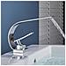 Rubinetto per lavabo da bagno, Blackswan, tipo M248, modello Waves cromato, misura 20,5 cm - Foto miniatura 3