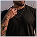Collana Premium Faith Da Uomo | Acciaio Chirurgico Inossidabile 316l | Impermeabile | Chiusura Di Sicurezza | Argento | 50 Cm - Foto miniatura 4