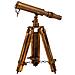 Telescopio Con Treppiede In Legno E Metallo 4x2x25h - Foto miniatura 3
