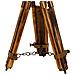 Telescopio Con Treppiede In Legno E Metallo 4x2x25h - Foto miniatura 5