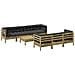 Set Divani da Giardino 8pz con Cuscini Legno Impregnato di Pino - Foto miniatura 1
