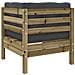 Set Divani da Giardino 8pz con Cuscini Legno Impregnato di Pino - Foto miniatura 7