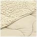 Duvet Invernale Crema 200 x 240 cm Microfibra e Fleece Teddy - Foto miniatura 5