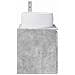 Mobile Lavabo da Parete Grigio Cemento 49,5 x 44,5 x 66 cm - Foto miniatura 3