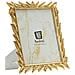 Cornice Portafoto Laurel Oro Con Decoro A Foglie Di Alloro 20x25 Cm - Foto miniatura 1