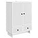 Credenza Bianco 66 x 34,5 x 95 cm Legno ingegnerizzato - Foto miniatura 1