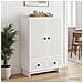 Credenza Bianco 66 x 34,5 x 95 cm Legno ingegnerizzato - Foto miniatura 2