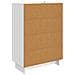 Credenza Bianco 66 x 34,5 x 95 cm Legno ingegnerizzato - Foto miniatura 8