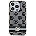 Dkny Iml Scacchiera Motivo A Tinta Unita E Righe Stampate Custodia Magsafe Per Iphone 11 / Xr - Nera - Foto miniatura 1