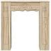 Cornice per camino Rovere Sonoma 102 x 20 x 102 cm - Foto miniatura 4