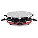 RP412 Raclette multifunzione 8 persone, Pietra naturale, Grill,Temperatura regolabile, 8 teglie antiaderenti - Foto miniatura 1