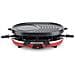 RP412 Raclette multifunzione 8 persone, Pietra naturale, Grill,Temperatura regolabile, 8 teglie antiaderenti - Foto miniatura 6