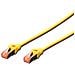 Cavo Rete S-Ftp Cat. 6 Doppia Schermatura Ls0H 1 m - Giallo - Foto miniatura 2