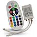 Controller Per Strisce Led Rgb Multicolore Con Telecomando 24 Tasti Vt-2472 3625 - Foto miniatura 1