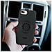 Cover Iphone 7 Plus / 8 Plus Protezione Waterproof Fissaggio Fitclic Nero - Foto miniatura 2