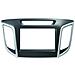 Mascherina Adattatore Autoradio 03744 Con Foro 2din Nero Grigio Hyundai Ix25 Dal 2014 Creta Dal 2014 - Foto miniatura 1