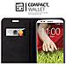 Custodia Compatibile Con Lg G2 In Rosso Mela - Coperchio Protettiva Con Chiusura Magnetica, Funzione Stand E Tasca Per Le Carte - Foto miniatura 2