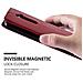 Custodia Compatibile Con Lg G2 In Rosso Mela - Coperchio Protettiva Con Chiusura Magnetica, Funzione Stand E Tasca Per Le Carte - Foto miniatura 8