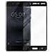 Pellicola Armatura A Schermo Intero Compatibile Con Nokia 5.1 2018 In Trasparente Con Nero - Vetro Temperato (tempered) Di Protezione Del Display In Durezza 9h Con 3d Touch - Foto miniatura 5