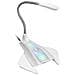 Mars Gaming Mmicw, Microfono Da Gioco Usb Rgb, Flessibile, Win / Mac / Ps4, Bianco - Foto miniatura 2