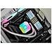 Dispositivo di raffreddamento a liquido iCUE H150i ELITE CAPELLIX per CPU Colore Bainco  - Foto miniatura 4