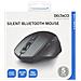 Mouse Wireless Silenzioso, Bluetooth, 1x Aa, 800-1600 Dpi, Grigio Scuro - Foto miniatura 2