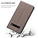 Custodia Compatibile Con Samsung Galaxy S10 5g In Bruno Caffè - Coperchio Protettiva Con Chiusura Magnetica, Funzione Stand E Tasca Per Le Carte - Foto miniatura 8