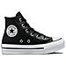 Scarpe Chuck Taylor All Star Eva Lift Hi Taglia 31 Codice A01015c Nero - Foto miniatura 1