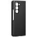 Cover Per Samsung Z Fold5 In Similpelle Originale Eco-leather Case Black - Foto miniatura 2