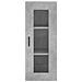 Credenza Grigio Cemento 34,5x34x180 Cm In Legno Multistrato - Foto miniatura 8