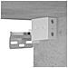 Credenza Grigio Cemento 34,5x34x180 Cm In Legno Multistrato - Foto miniatura 11