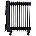 Radiatore A Olio 2500w Nero - Doh-4911m.black - Foto miniatura 2