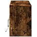 Mobile Porta TV con LED Rovere Fumo 139,5x34x50cm in Truciolato - Foto miniatura 6
